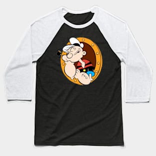 popeye design for happy 9 Baseball T-Shirt